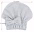 MAYOUTH Microfiber Hair Drying Towels Head wrap 2 Gray+ Darkgrey Thumbnail 3