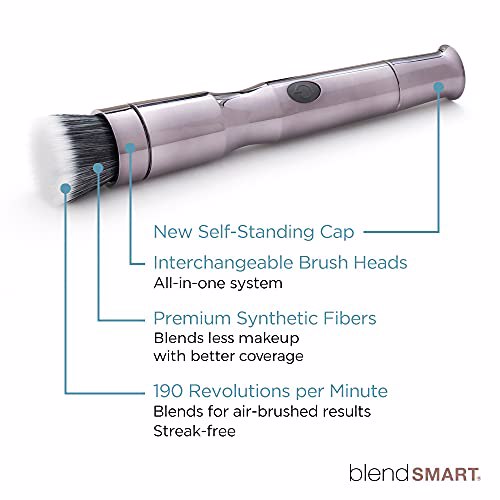 blendSMART2 Metallic Shimmer Rotating Makeup Brush 3