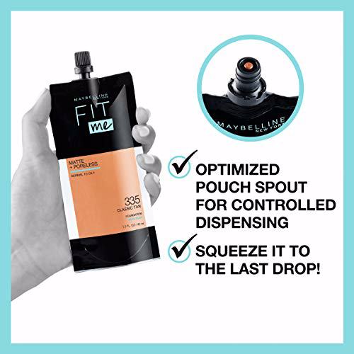 Maybelline New York Fit Me Matte + Poreless Liquid Foundation102 Fair Porcelain 4