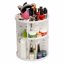 MobileVision Makeup Organizer Rotating Tabletop Cosmetic & Toiletry White Thumbnail 6
