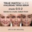 L'Oreal Paris True Match Nude Hyaluronic Tinted Serum Very Light 0.5-2 Thumbnail 3