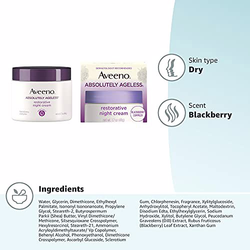 Aveeno Absolutely Ageless Restorative Night Cream  17