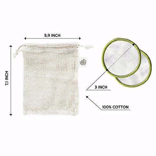 Greenzla Reusable Makeup Remover Pads 9