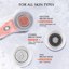Facial Cleansing Brush Face Scrubber IPX7, Orange Thumbnail 4
