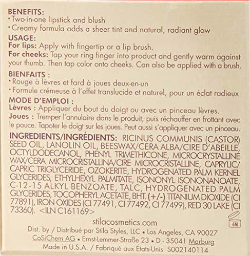 stila Convertible Color, Dual Lip and Cheek Cream, Gerbera 3