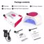 SUNUV Gel UV Nail Lamp Pink pad Thumbnail 9