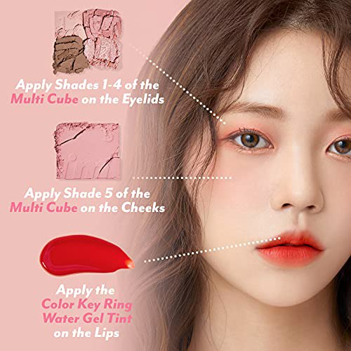 I'M MEME Oh Peach Delight Duo Multi Palette and Lip Stain Duo 4