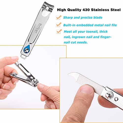 firiKer 4PCS Nail Clipper Set 6