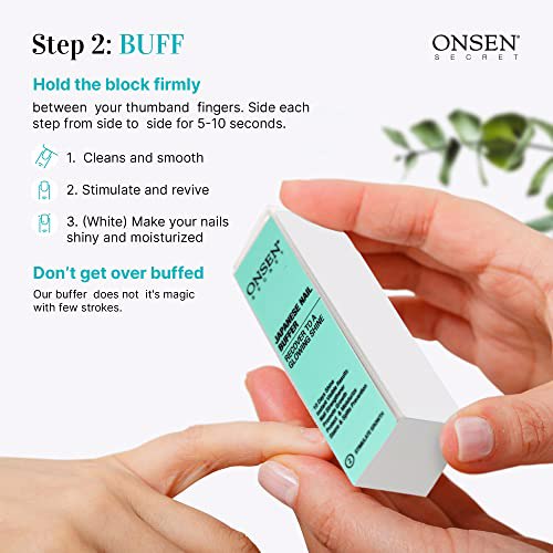 Onsen Secret Complete Japanese Nail Care & Anti Aging Hand Cream Kit 3