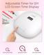 SUNUV UV Led Nail Lamp for Gel Polishes, Pink Thumbnail 5