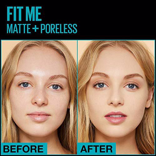 Maybelline New York Fit Me Matte + Poreless Liquid Foundation 124 Soft Sand 6