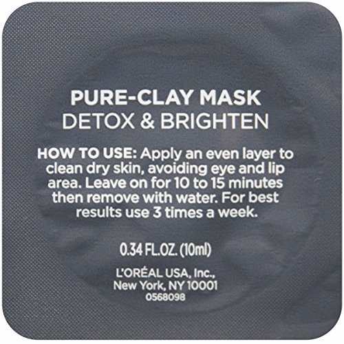 L'Oréal Paris Skincare Pure-Clay Face Mask Trial Size Set 7