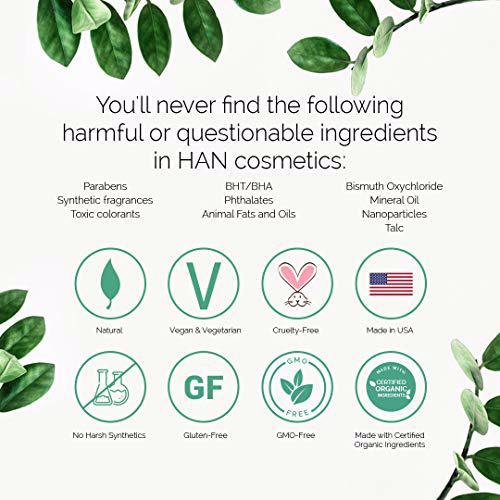 HAN Skincare Cosmetics 100% Natural Powder Blush Glory 3