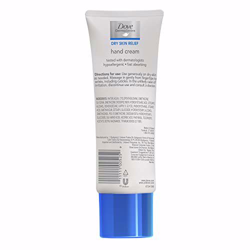 Dove Fragrance-Free Hand Cream for Dry Skin 6 Pack 3