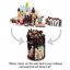 MobileVision Organizer Rotating Tabletop Cosmetic Black Thumbnail 3