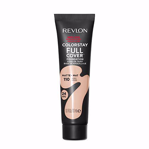 REVLON ColorStay Full Cover Longwear Matte Foundation Ivory 110 9