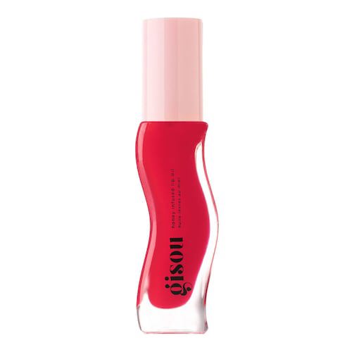 GISOU Honey Infused Lip Oil Strawberry Sorbet 1