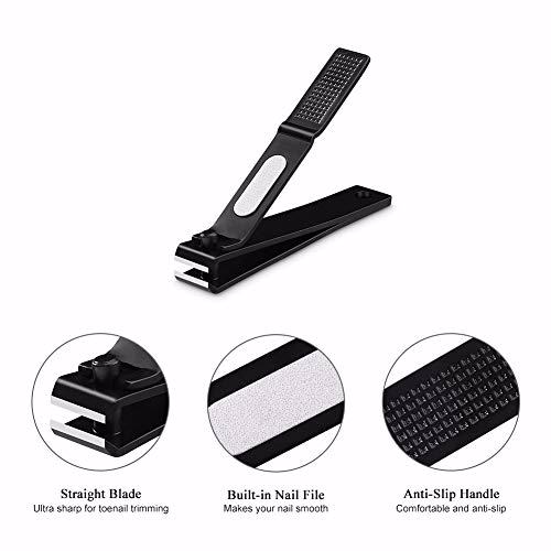 HAWATOUR Nail Clippers Set 4
