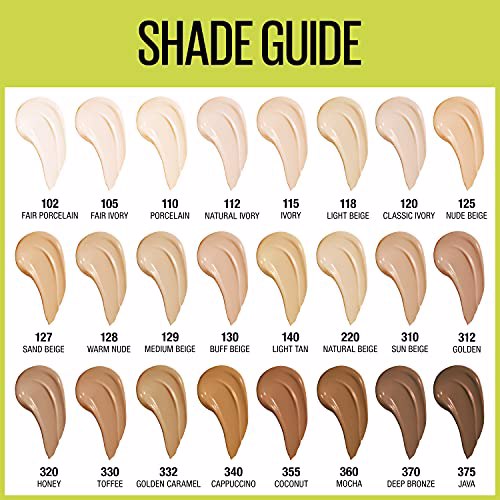 Maybelline Super Stay Full Coverage Liquid Foundation, Warm Coconut 10