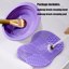 MR LION Silicone Makeup Brush Cleaning Mat Purple Thumbnail 7