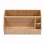 MobileVision Bamboo Make Up Organizer & Cosmetic Holder Thumbnail 3