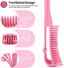 Sosoon Detangling Brush Pink Thumbnail 2