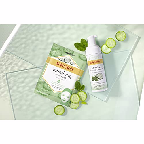 Burt's Bees Refreshing Sheet Face Mask with Cucumber (Pack of 6) 2