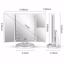 deweisn Tri-Fold Lighted Vanity Mirror with 21 LED Lights Silver Thumbnail 2