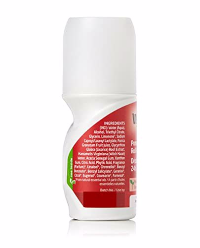 Weleda 24 Hour Roll-On Deodorant, Pomegranate 2