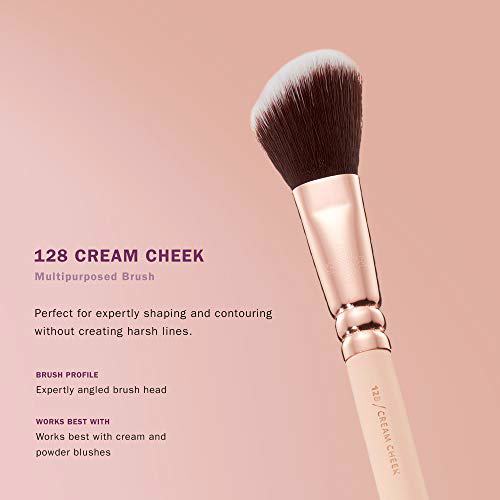 ZOEVA Pure Synthetic Makeup Brush, 128 Cream Cheek Brush 2