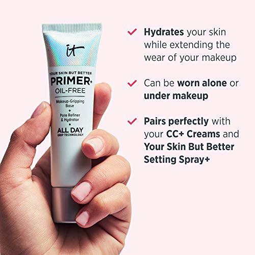 IT Cosmetics Your Skin But Better Makeup Primer+ - Extends Makeup Wear 4