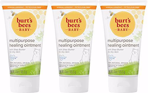 Burt's Bees Baby 100% Natural Multipurpose Healing Ointment Pack of 3
