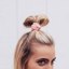 Kitsch Metallic Scrunchies, Metallic Blush/Mauve Thumbnail 5