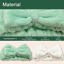 Jseng Microfiber Bowtie Headbands Beige+Mint Thumbnail 2