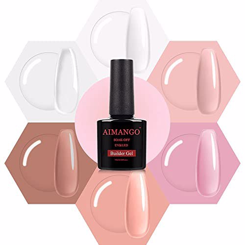 AIMANGO Nail Gel Polish, French Manicure 2
