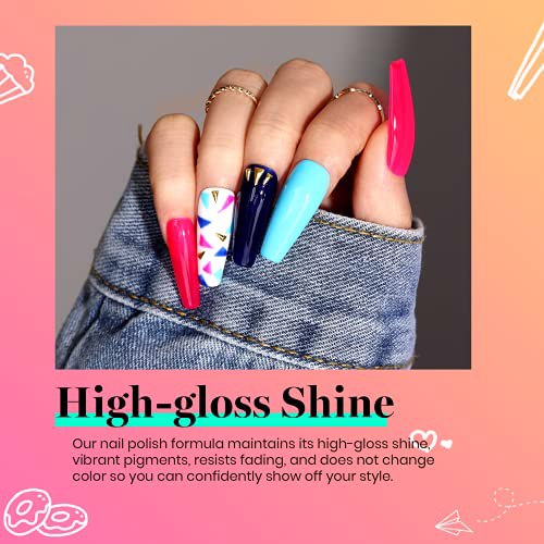 Beetles 20 Pcs Gel Nail Polish Kit, A-Perfect 21 6