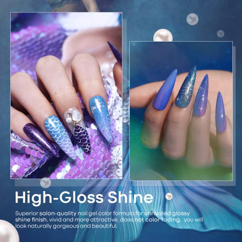 Modelones 33PCS Gel Nail Polish Kit 5