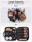 MONSTINA Makeup Train Cases Professional Travel Makeup Bag Thumbnail 3