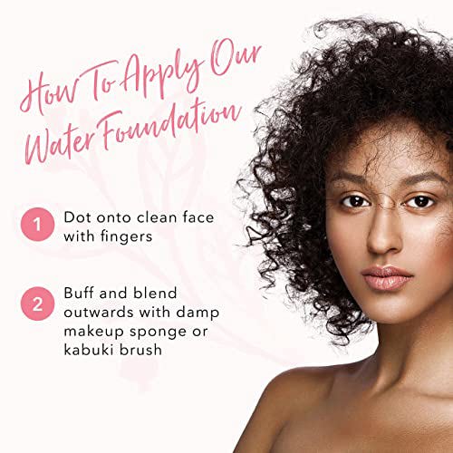 100% PURE Fruit Pigmented Full Coverage Water Foundation, Warm 6.0 7