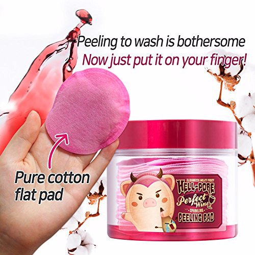 Elizavecca Milky Piggy Hell-Pore Perfect Wine Sparkling Peeling Pad 5