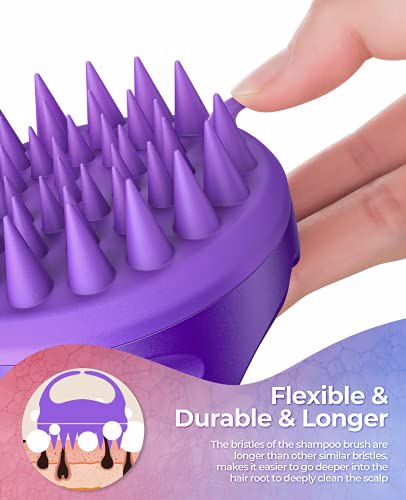 EUHOME Scalp Massager Shampoo Brush 2