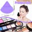 Pimoys 6 Pieces Powder Puff Face Soft Triangle Makeup Black and Purple Thumbnail 2