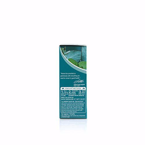 Kneipp Eucalyptus Herbal Bath Oil with Eucalyptus Essential Oil 4