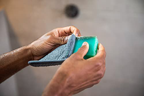 Cleanlogic Men Exfoliating Soap Saver Black/grey, Sport 3