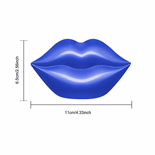 FREEORR 20Pcs Moisturizing Lip Mask Blue 2