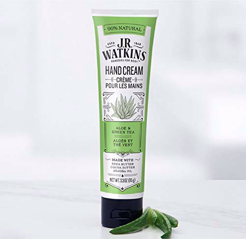 J.R. Watkins Natural Moisturizing Hand Cream, Aloe & Green Tea 5