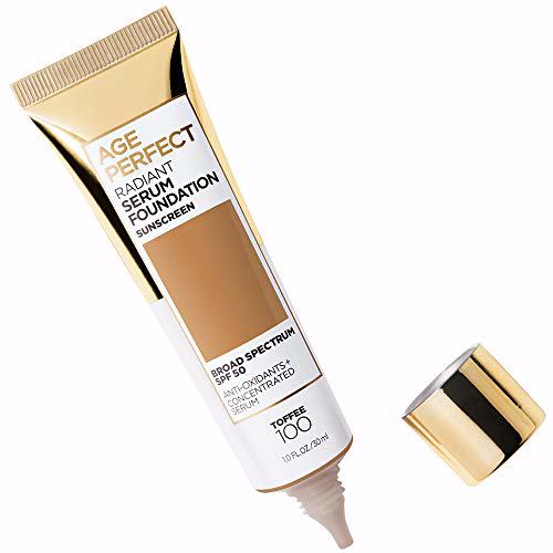 L'Oreal Paris Age Perfect Radiant Serum Foundation with SPF 50, Toffee 2