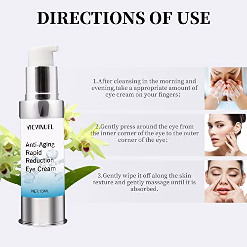 VICVINUEL Eye Cream for Dark Circles and Puffiness 3