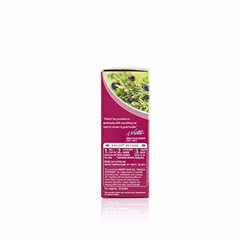 Kneipp Juniper Herbal Bath Oil, Muscle Smoothing 3