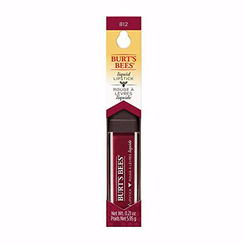 Burt's Bees 100% Natural Moisturizing Liquid Lipstick, Rushing Rose 3